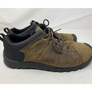 KEEN WATERPROOF LEATHER UTILITY LOW TOP LEATHER SHOES MEN'S SIZE US13